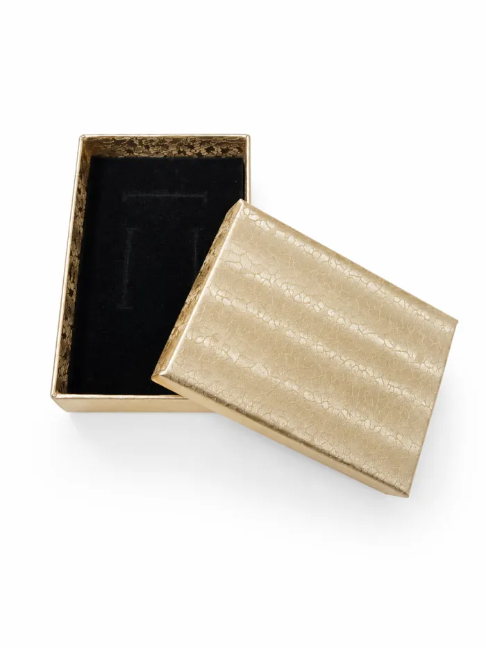 Imagem de Estojo Dourado Conjunto Retangular