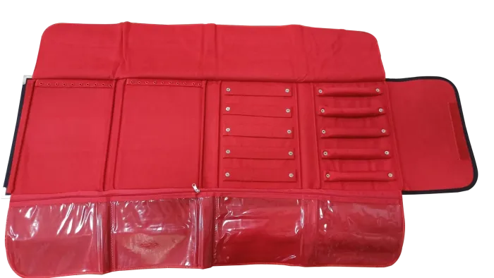 Imagem de Mostruário Pasta Misto Vermelho - 200 (Suede)