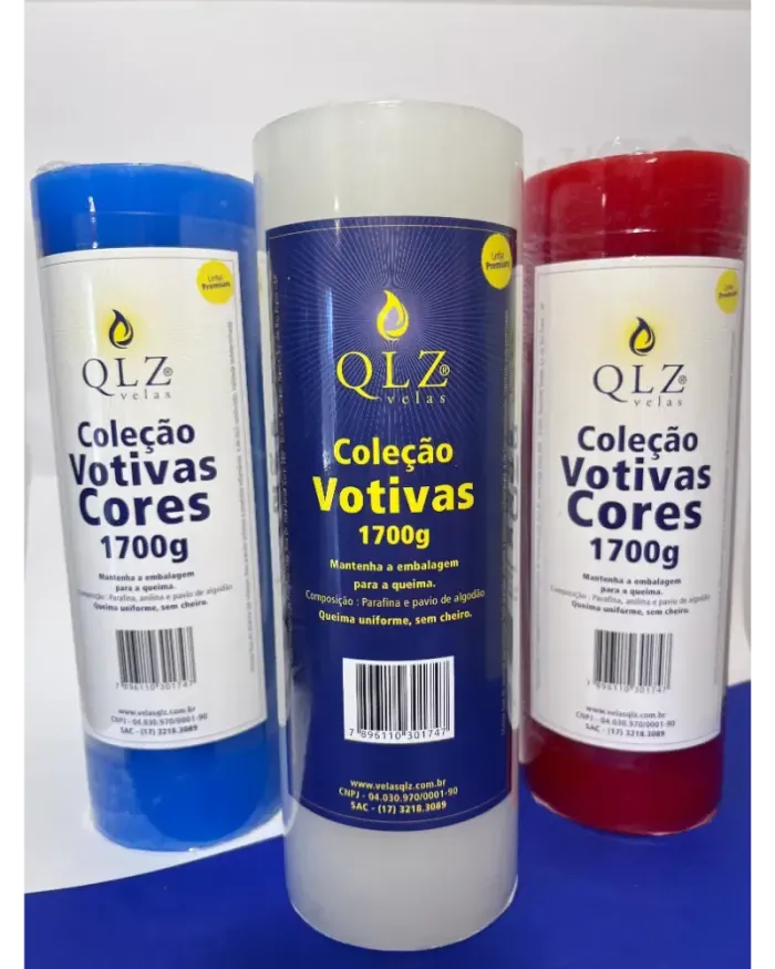 Imagem de https://cdn.interago.com.br/img/webp/w_0_q_8/400/mc/Imagens//Velas Votivas 170g Coloridas - QLZ Velas