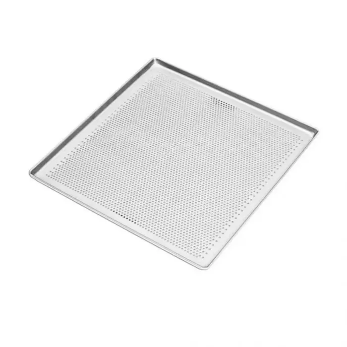 Imagem de ASSADEIRA PERFURADA PARA FORNO CONVECTOR 35X35 EM ALUMÍNIO