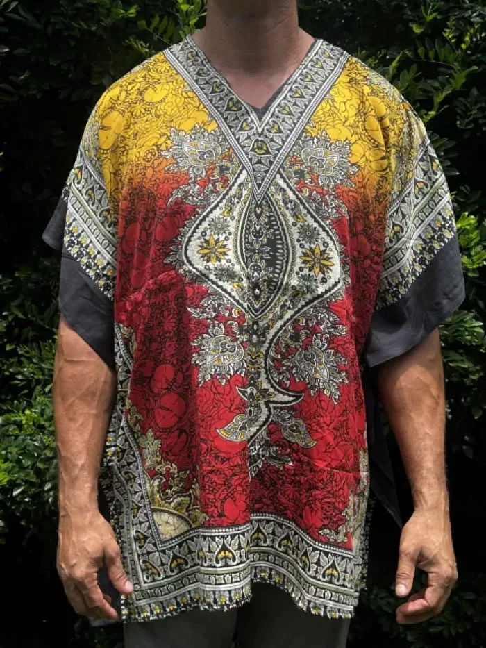 Imagem de Bata Kaftan Indiano Curto Masculino