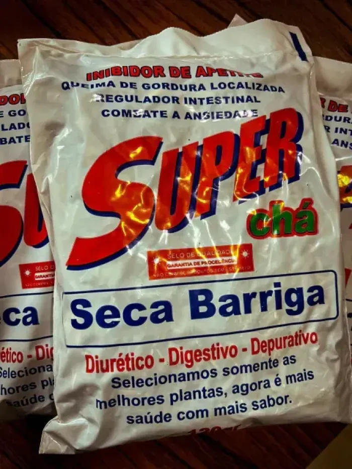 Imagem de CHÁ SECA BARRIGA ORIGINAL SUPER CHÁ 120G
