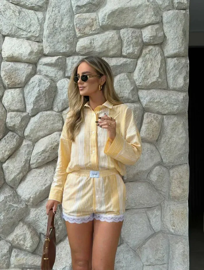 Imagem de CONJUNTO MIRNA AMARELO - CLOUDE