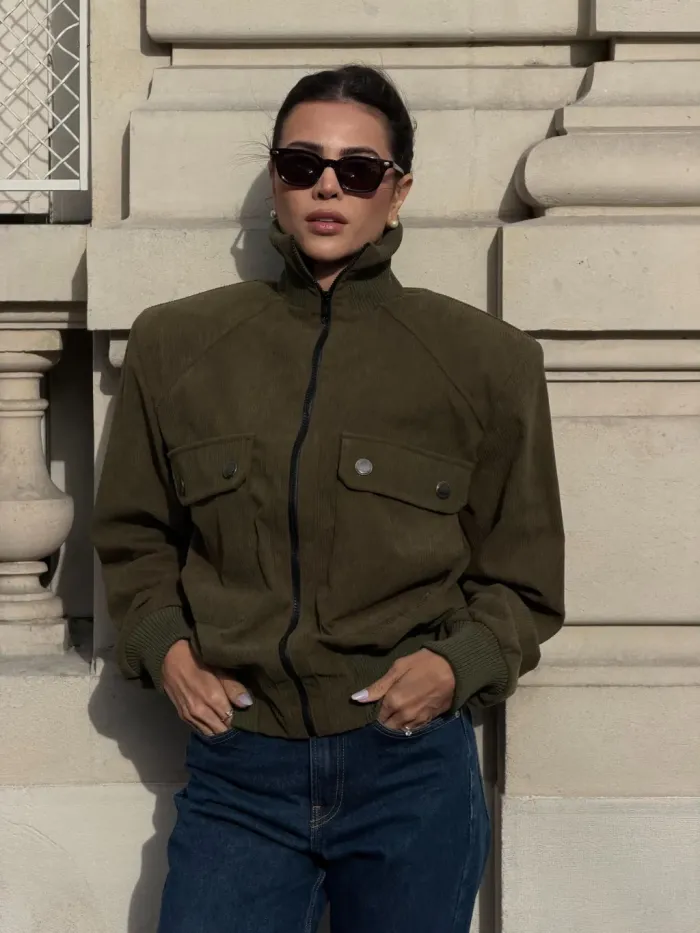 Imagem de JAQUETA VERDE ARMY BIANCA - CLOUDE