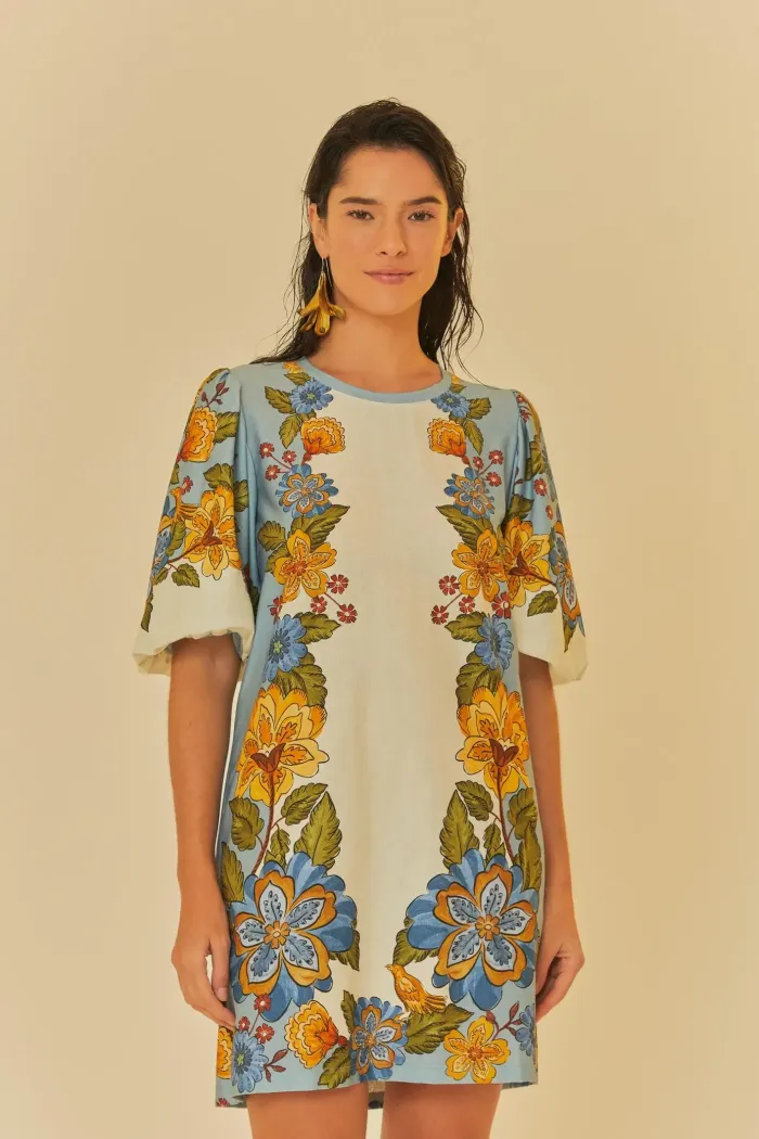 Imagem de VESTIDO TSHIRT BUFANTE NATURALEZA - FARM