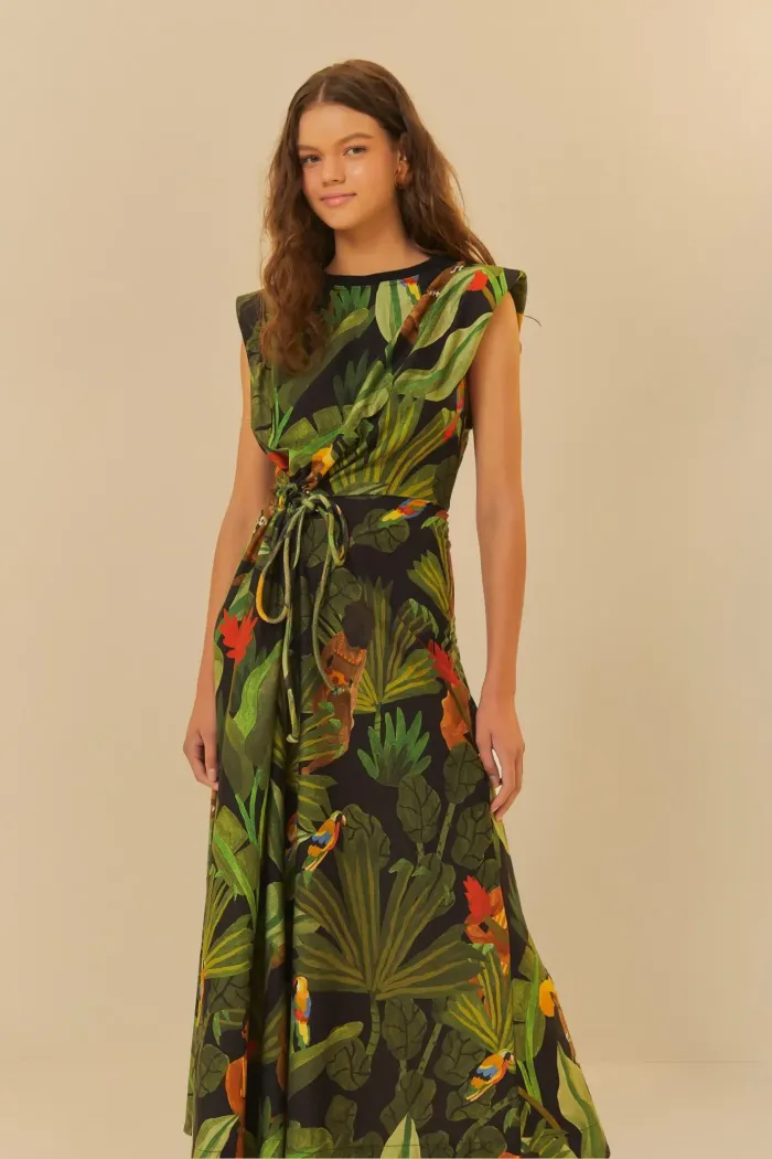 Imagem de VESTIDO MIDI BELEZA TROPICAL - FARM