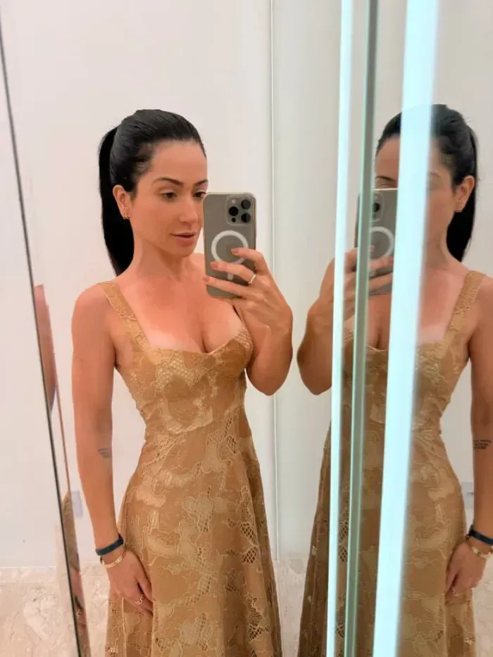 Imagem de VESTIDO JORDANA BEGE - CLOUDE