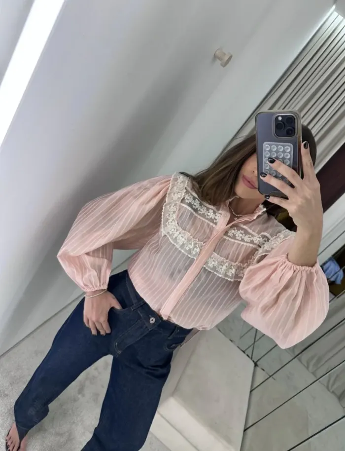 Imagem de CAMISA ROSE LIZ - CLOUDE