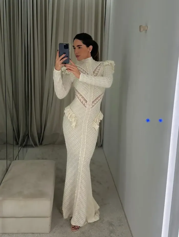 Imagem de VESTIDO LONGO VANILLA GIL - CLOUDE