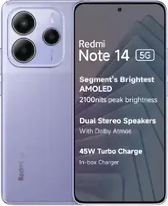 Imagem de Smartphone Xiaomi Redmi Note 14 5G 6GB 128GB Purple | Atacado Imports Oficial