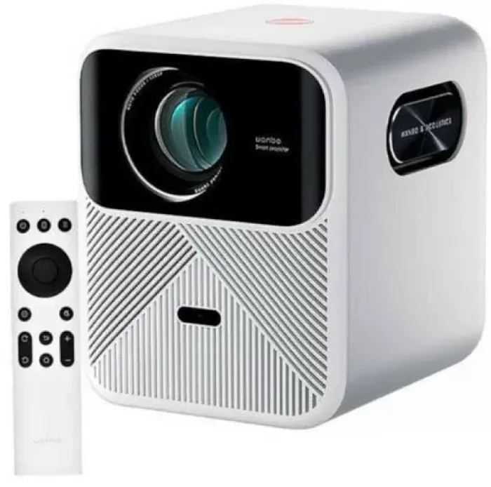 Imagem de Projetor Wanbo Mozart 1 WPB81 HDMI/USB 900 Lumens Wi-Fi/Bluetooth Bivolt 50/60 HZ Branco | Atacado Imports Oficial