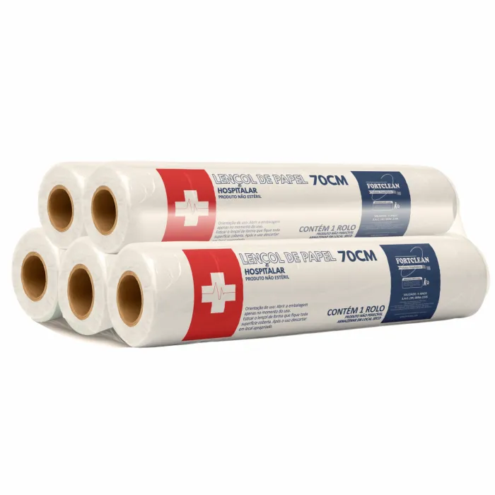 Imagem de LENCOL DE PAPEL HOSP 70 TIPO 1 FORTCLEAN
