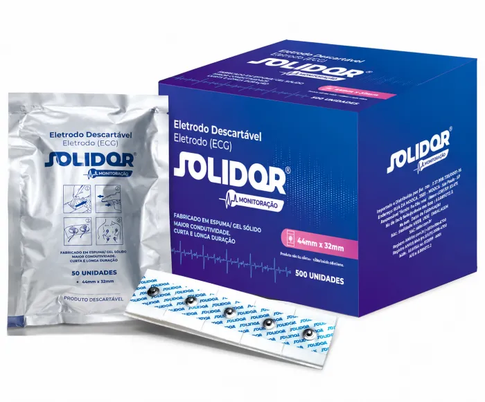 Imagem de ELETRODO (ECG) QUAD C/500 SOLIDOR        - LOTE: 45625S06AAAA DT. VALID: 07/11/2028