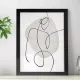 Imagem adicional 0 do item Quadro Decorativo Minimalista Abstrato