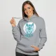 Imagem adicional 1 do item Moletom Canguru Feminino Quality WOLFLIFE - Lobo Geométrico - MU1018