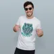 Imagem adicional 2 do item Camiseta T-shirt Masculina Prime WOLFLIFE - Lobo Colorido - MU1023