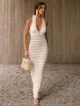Imagem adicional 6 do item Vestido Off White Brenda - Cloude