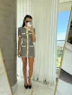 Imagem adicional 1 do item Vestido Listrado Célia - Cloude
