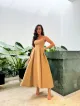 Imagem adicional 6 do item Vestido Linho Bege Anne - Cloude