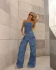 Imagem adicional 4 do item Calça Jeans Cargo Utility Vanessa