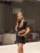 Imagem adicional 4 do item Vestido Macaquinho Marinho Ludy - Cloude