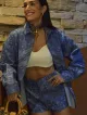 Imagem adicional 1 do item Conjunto Estampado Jeans - Julie