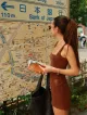 Imagem adicional 0 do item Vestido Marrom Erica - Cloude