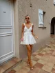 Imagem adicional 4 do item Vestido Renda Off White Geórgia - Cloude