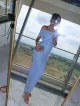 Imagem adicional 2 do item Vestido Tule Azul Charlote - Cloude