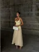 Imagem adicional 1 do item Vestido Midi Amarelo Pilar - Cloude
