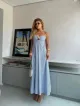 Imagem adicional 1 do item Vestido Midi Listrado Tina - Cloude