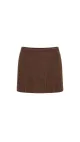 Imagem adicional 1 do item SAIA MARROM COFFEE VERONICA - CLOUDE