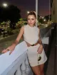 Imagem adicional 4 do item VESTIDO BEGE AYLA - CLOUDE