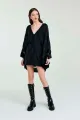 Imagem adicional 0 do item VESTIDO CURTO CRIS PRETO - NV