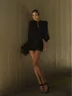 Imagem adicional 1 do item SHORT PRETO EMANUELA - CLOUDE
