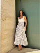 Imagem adicional 0 do item VESTIDO MIDI OFF WHITE VITORIA- CLOUDE