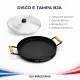 Imagem adicional 3 do item Disco Modelo Arado 38,5 Com Borda 4cm e Tampa BJA