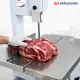 Imagem adicional 2 do item Mini Serra Fita Motor 1/2cv com Mesa Móvel e Moedor de Carne Boca 8 BJA