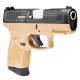 Imagem adicional 1 do item PISTOLA TAURUS G2C TORO .38TPC CARBONO FOSCO - TAN