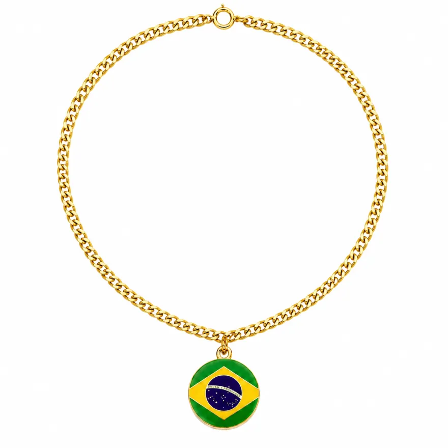 Imagem de Corrente Dourada Brasil