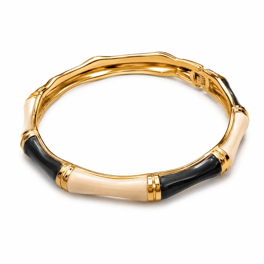 Imagem de Pulseira Preta e Branca