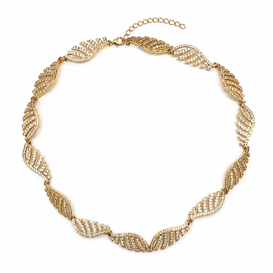 Imagem de Colar Orgânico Dourado