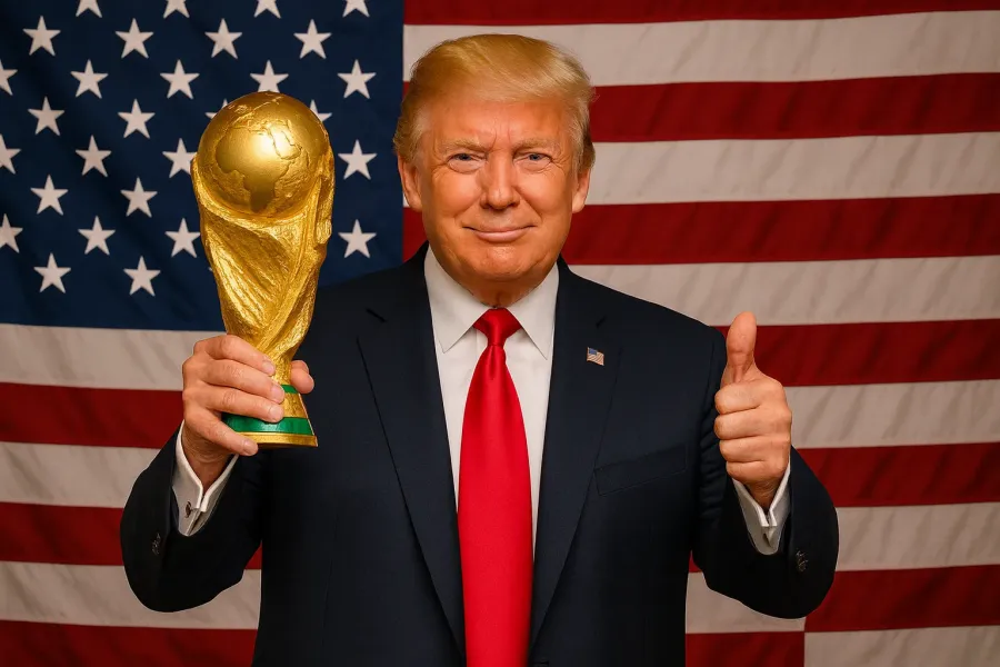 Imagem trump-segurando-taca-horizontal