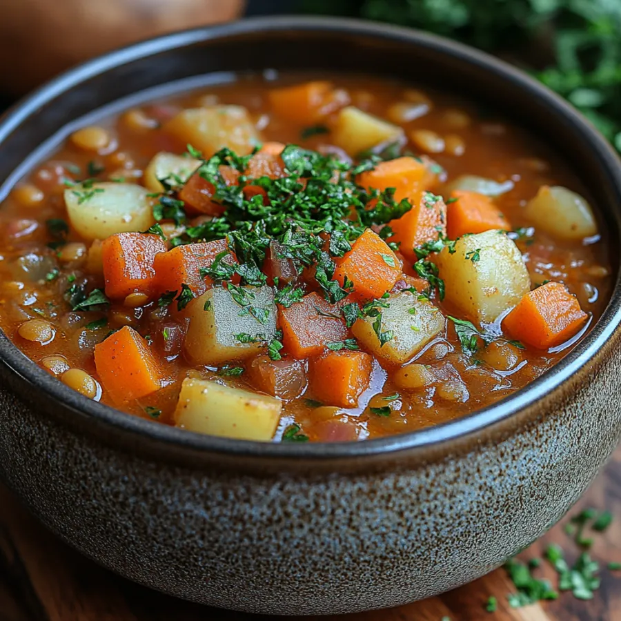 Imagem Sopa-de-lentilha