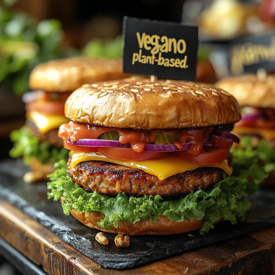 Imagem Hambúrguer-vegano