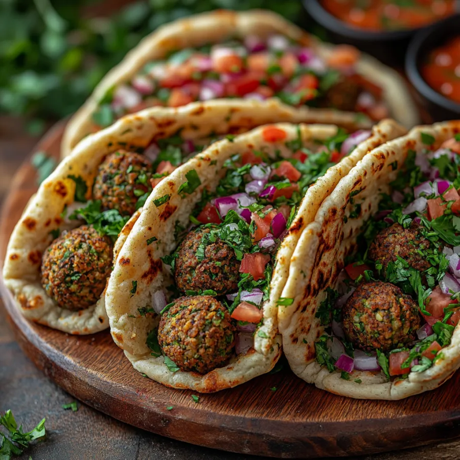 Imagem Pão-Pita-com-Falafel