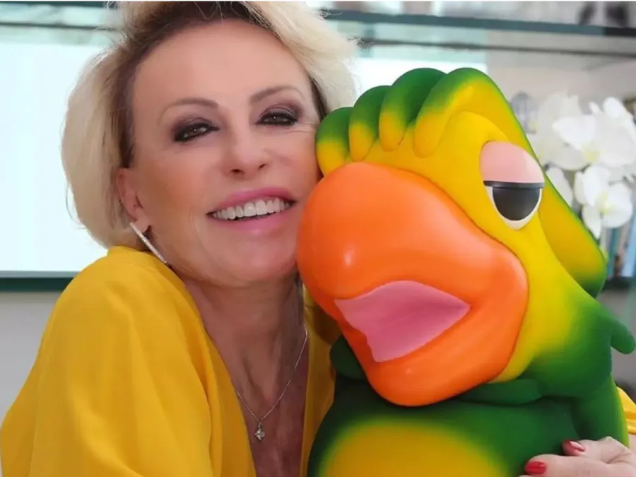Imagem ana-maria-e-louro-mascote-mais-voce