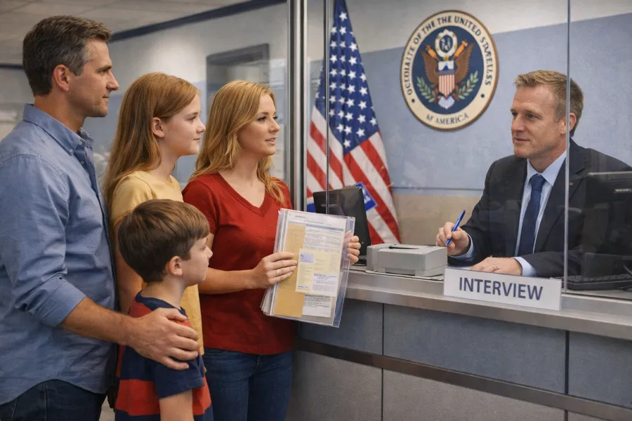entrevista-visto-americano-familiar
